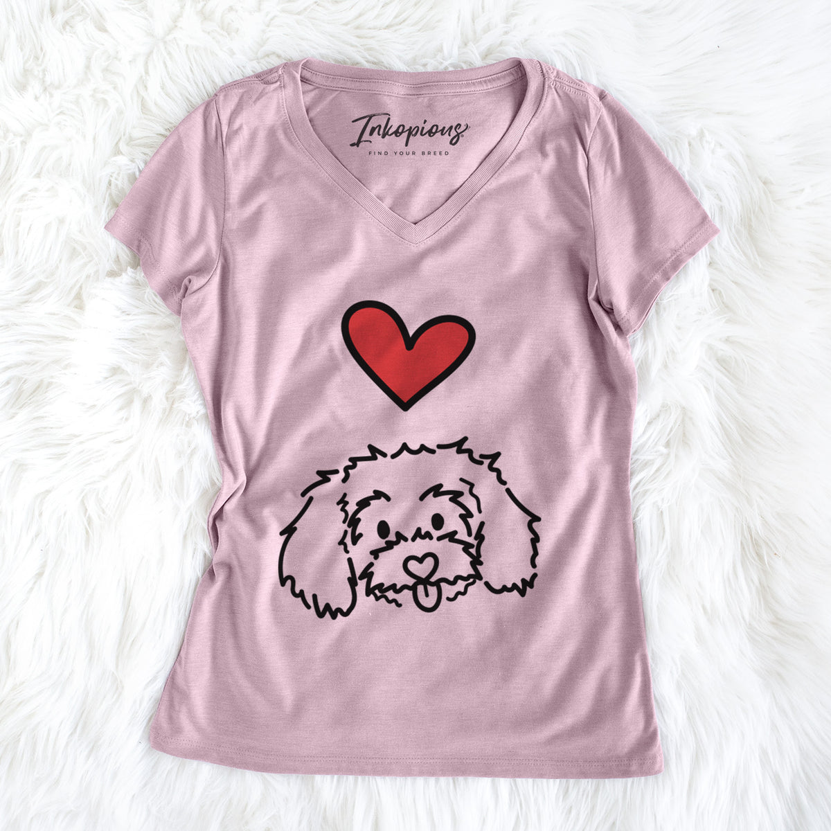 Love Always Maltipoo - Holly - Women's Perfect V-neck Shirt