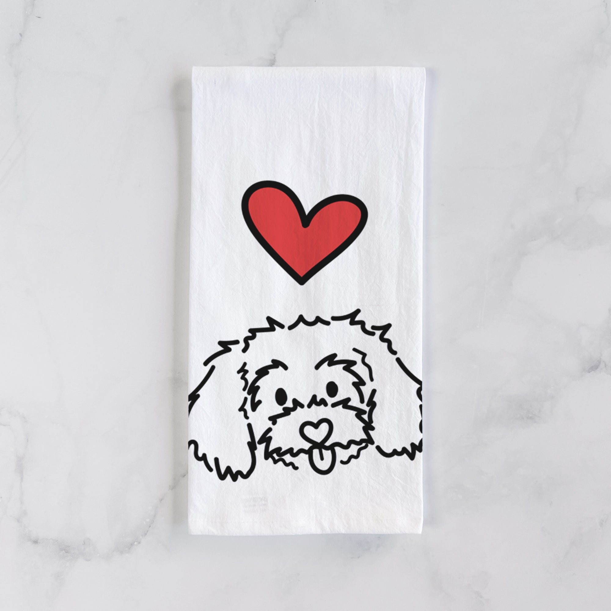 Love Always Maltipoo - Holly - Tea Towel