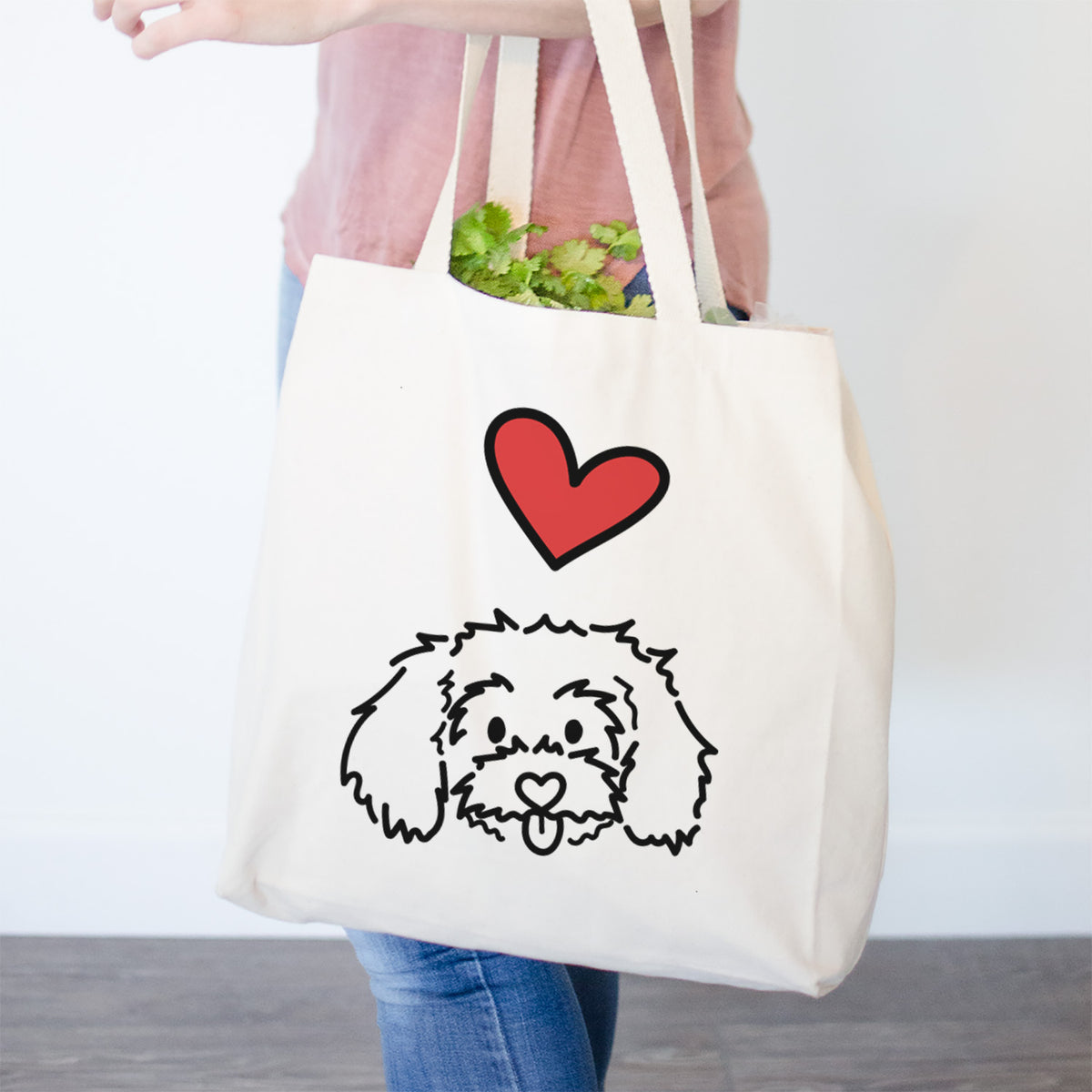 Love Always Maltipoo - Holly - Tote Bag