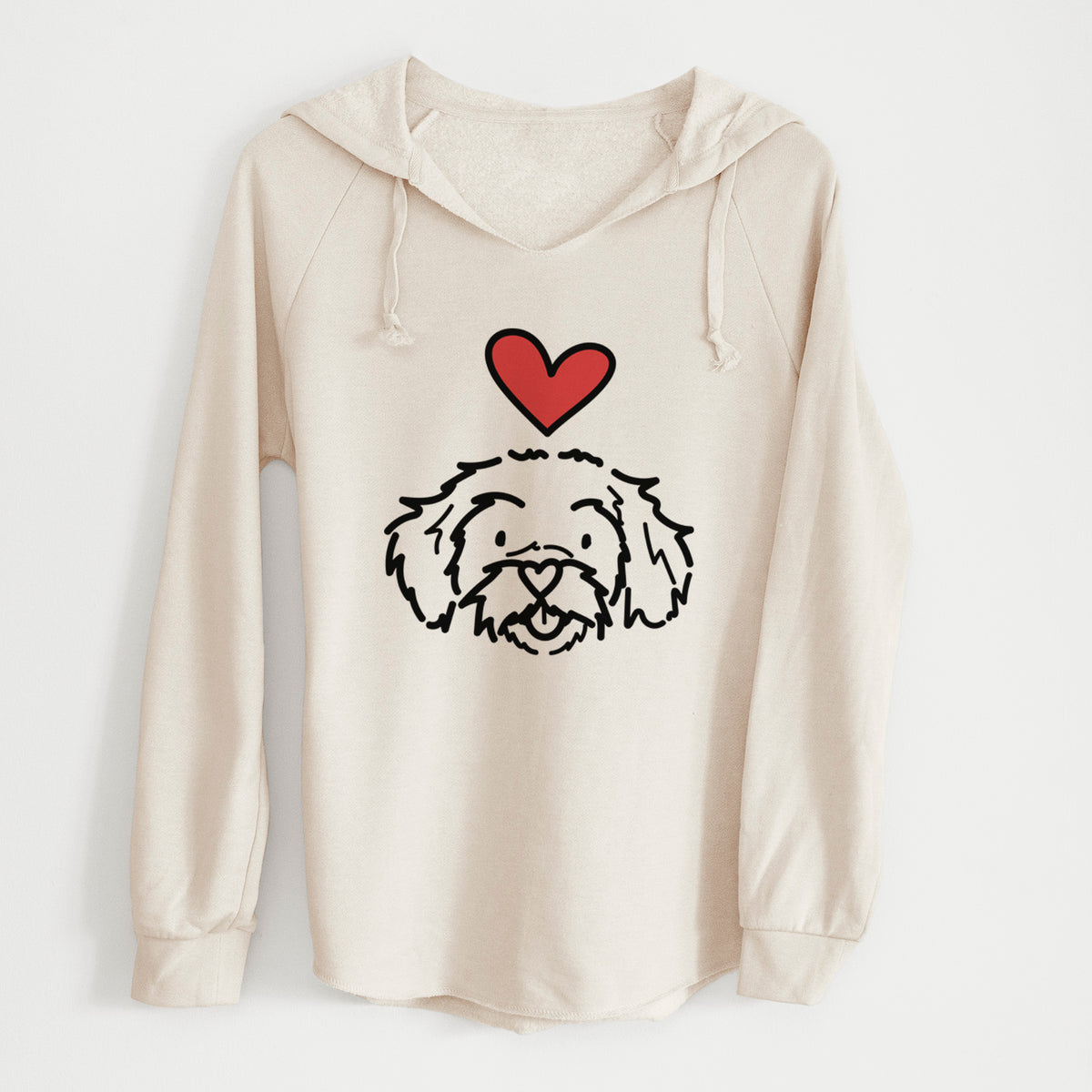 Love Always Peekapoo - Jo Jo - Cali Wave Hooded Sweatshirt