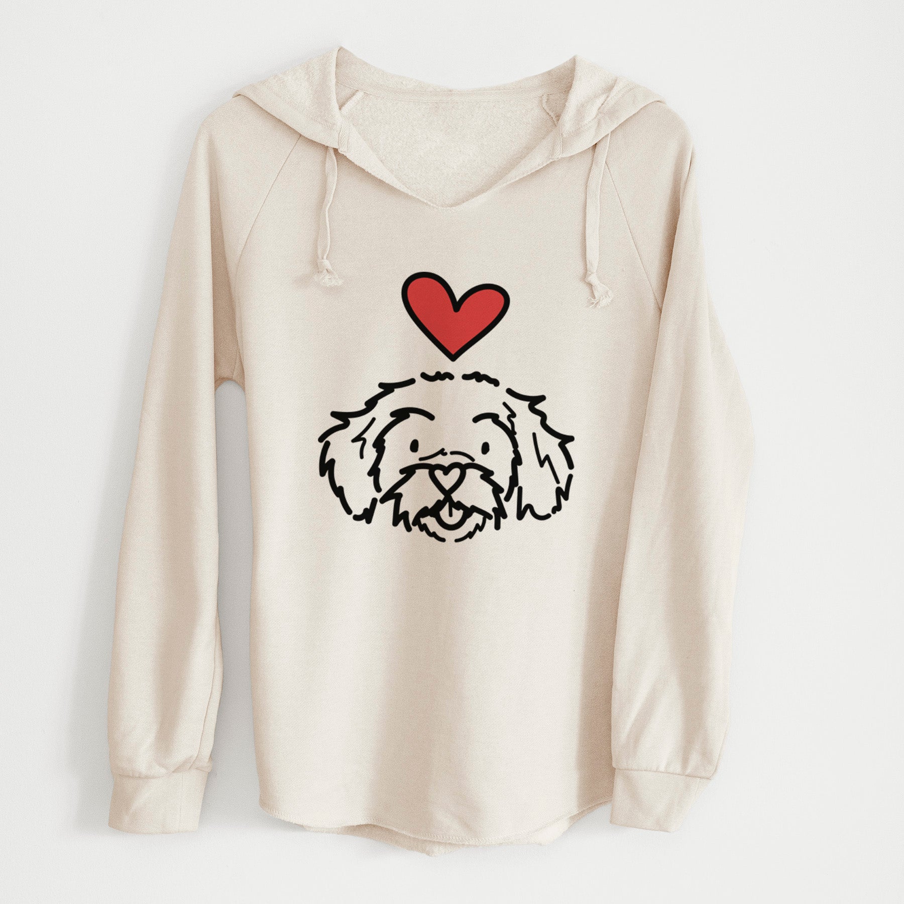 Love Always Peekapoo - Jo Jo - Cali Wave Hooded Sweatshirt