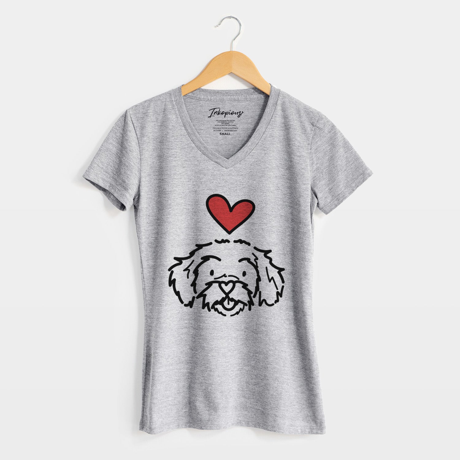 Love Always Peekapoo - Jo Jo - Women's Perfect V-neck Shirt