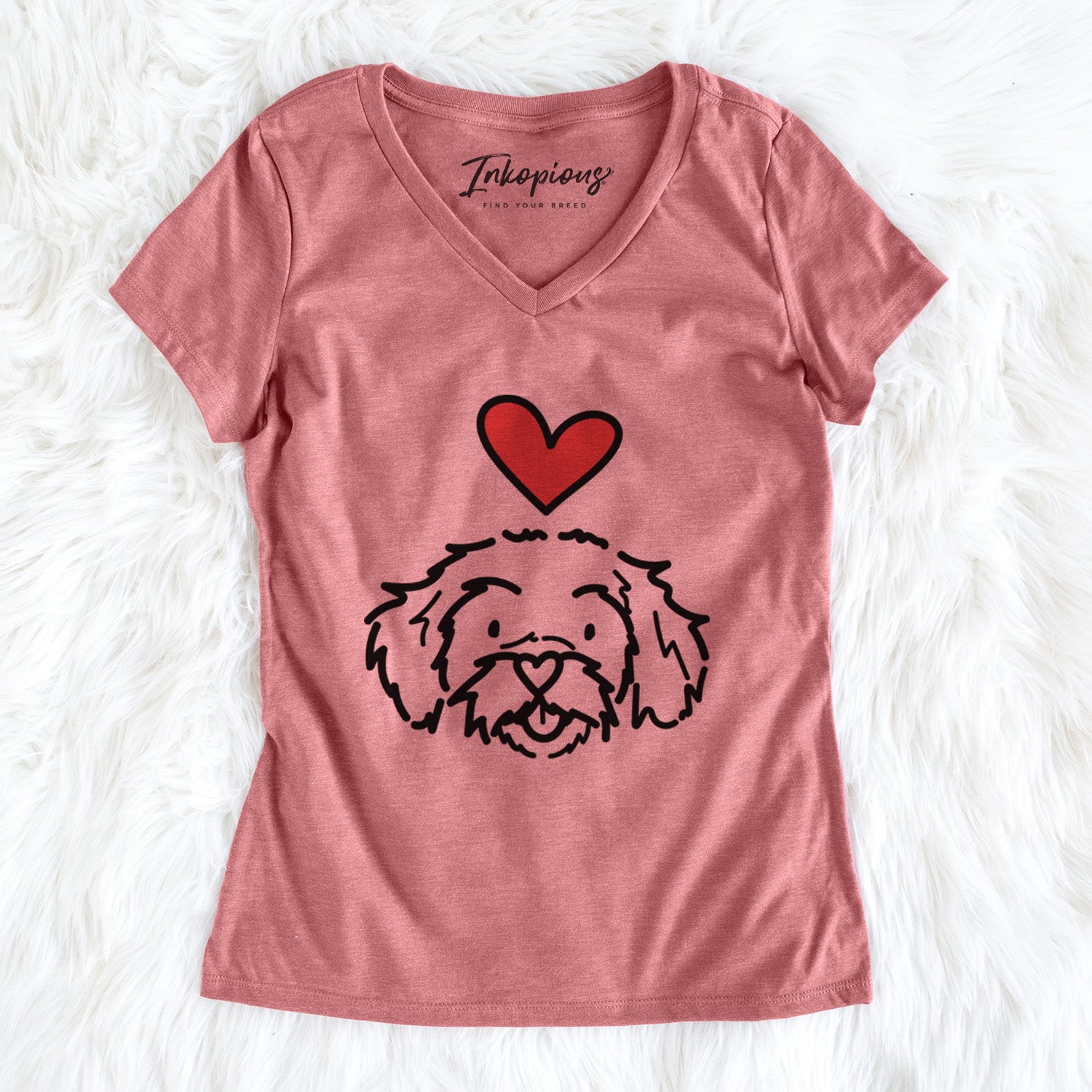 Love Always Peekapoo - Jo Jo - Women's Perfect V-neck Shirt