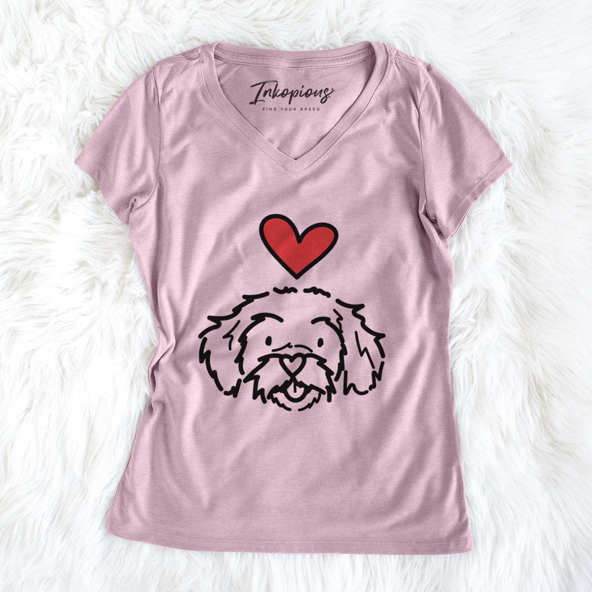 Love Always Peekapoo - Jo Jo - Women's Perfect V-neck Shirt