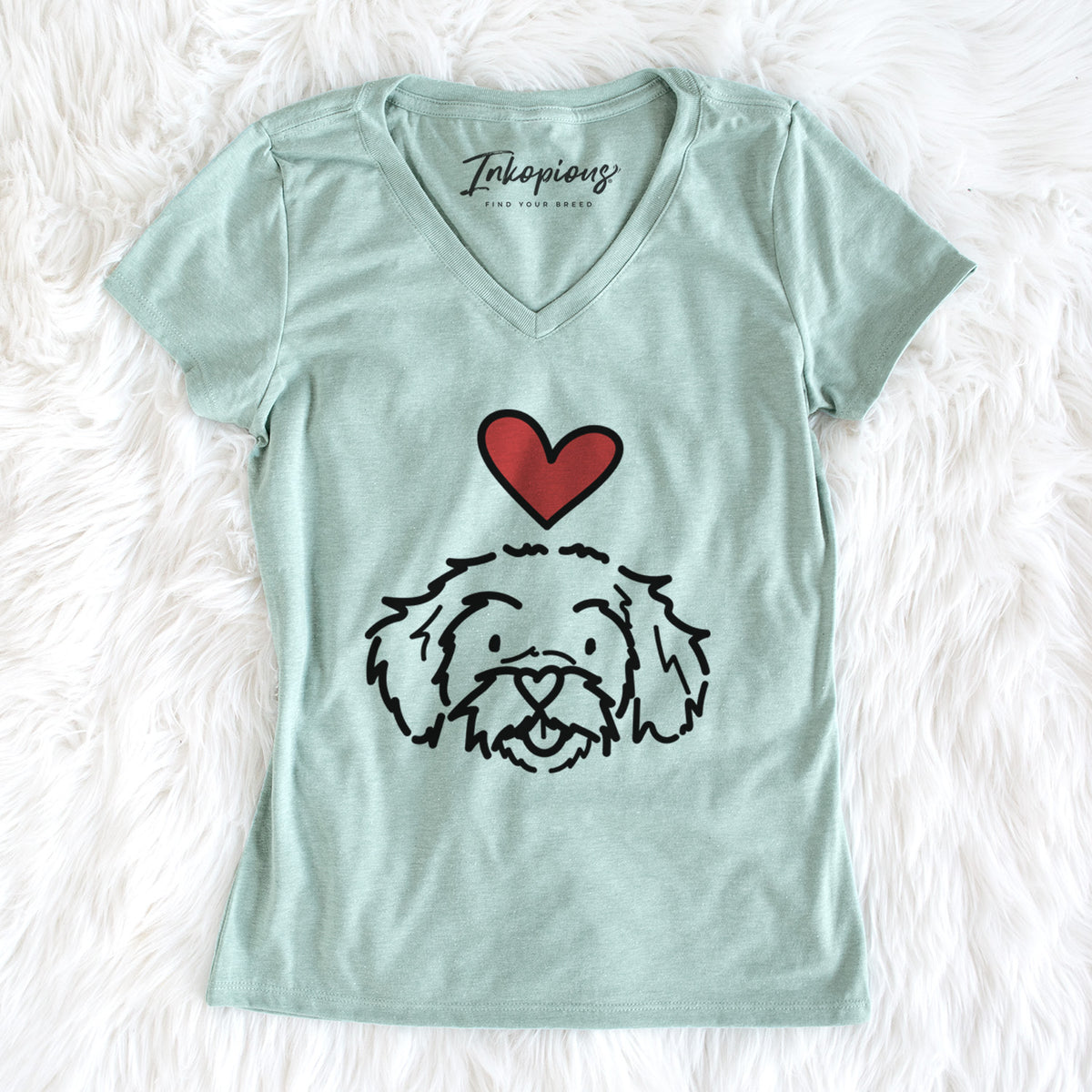 Love Always Peekapoo - Jo Jo - Women&#39;s Perfect V-neck Shirt