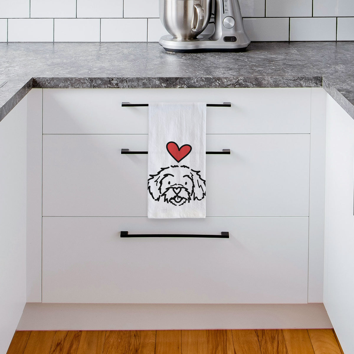 Love Always Peekapoo - Jo Jo - Tea Towel