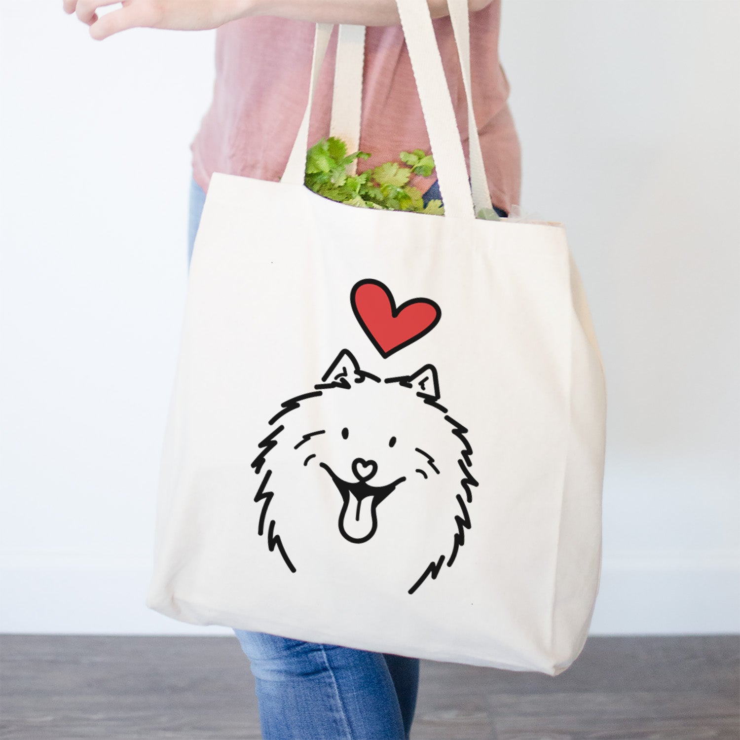 Love Always Samoyed - Johnny - Tote Bag