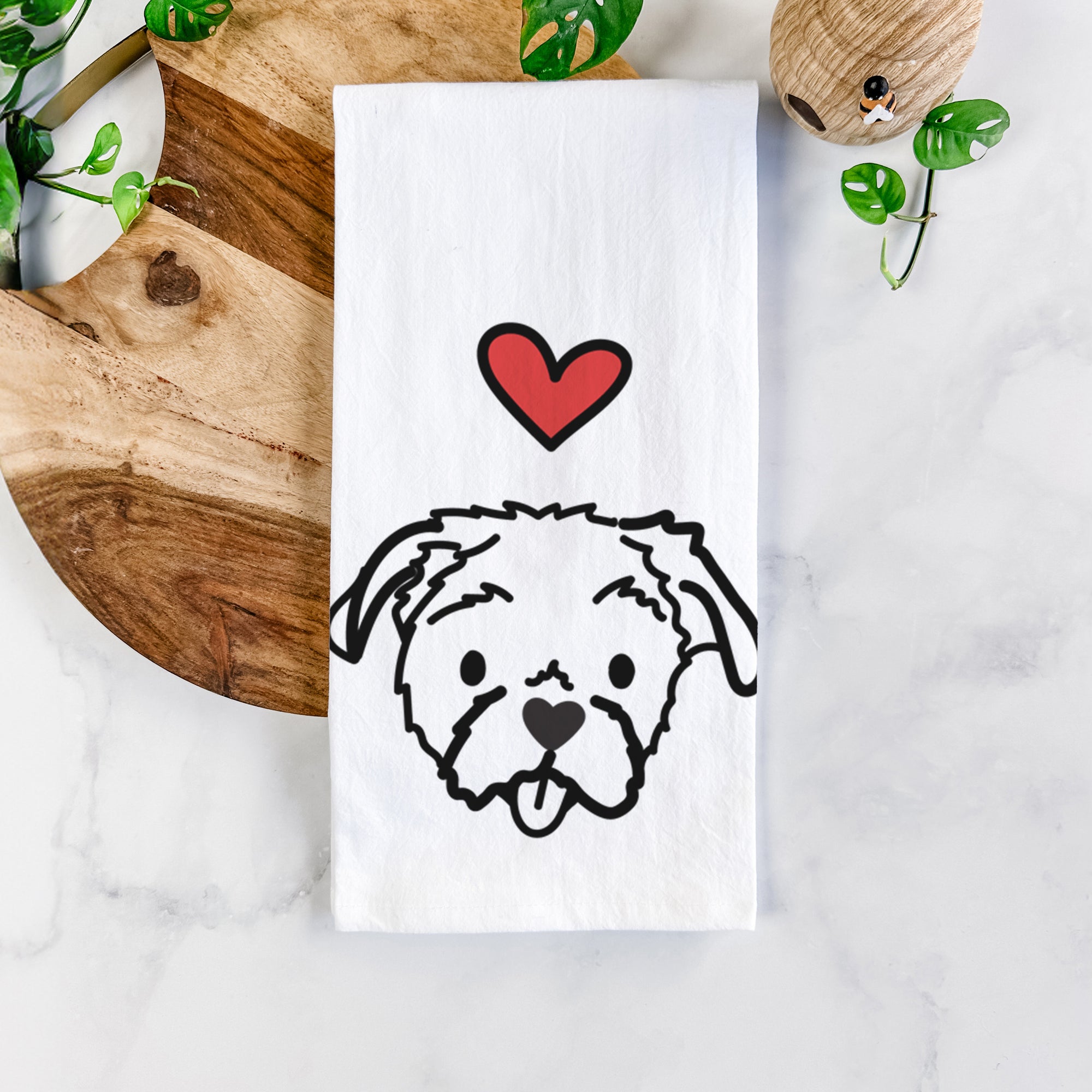 Love Always Shih Tzu - Koko - Tea Towel