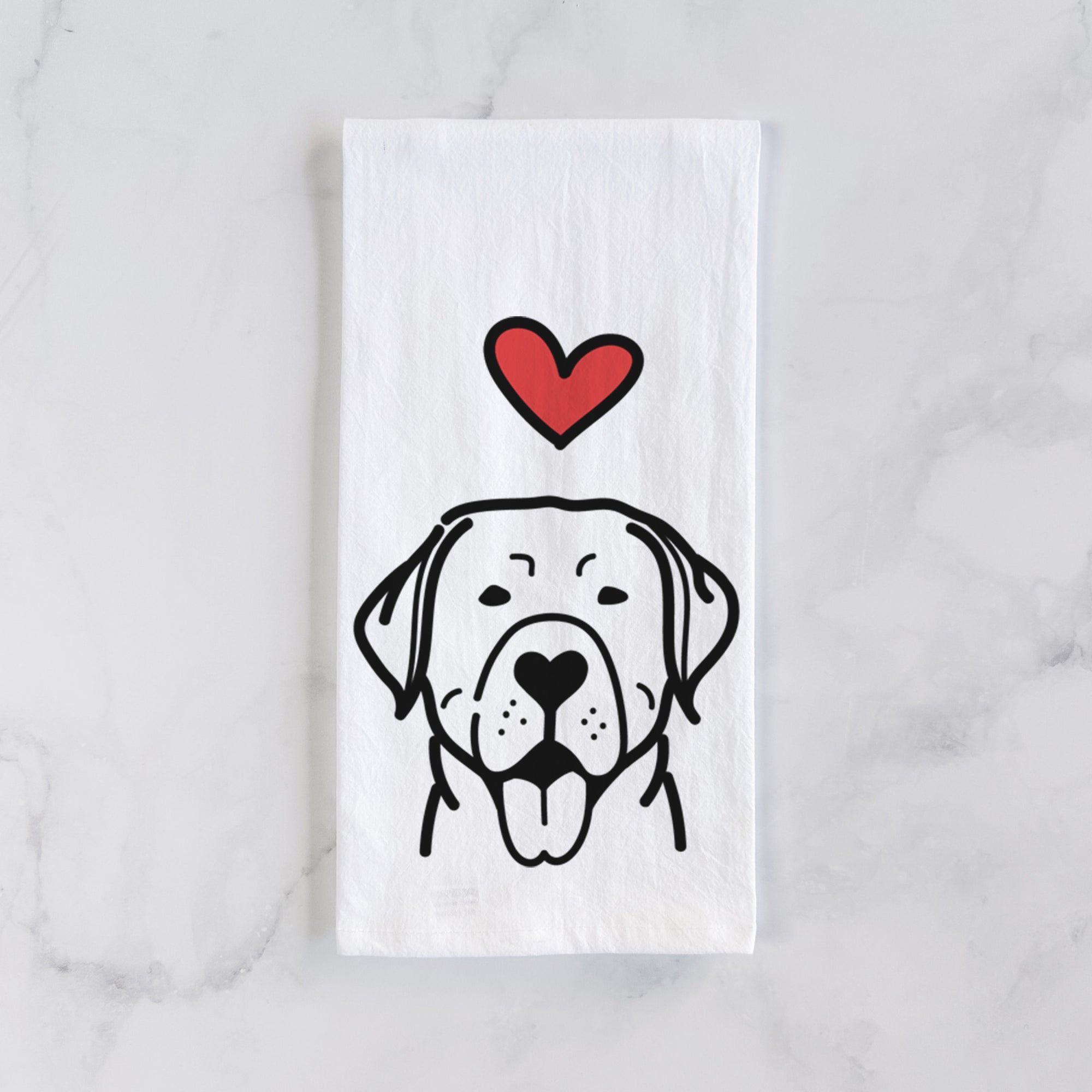 Love Always Labrador Retriever - Tea Towel