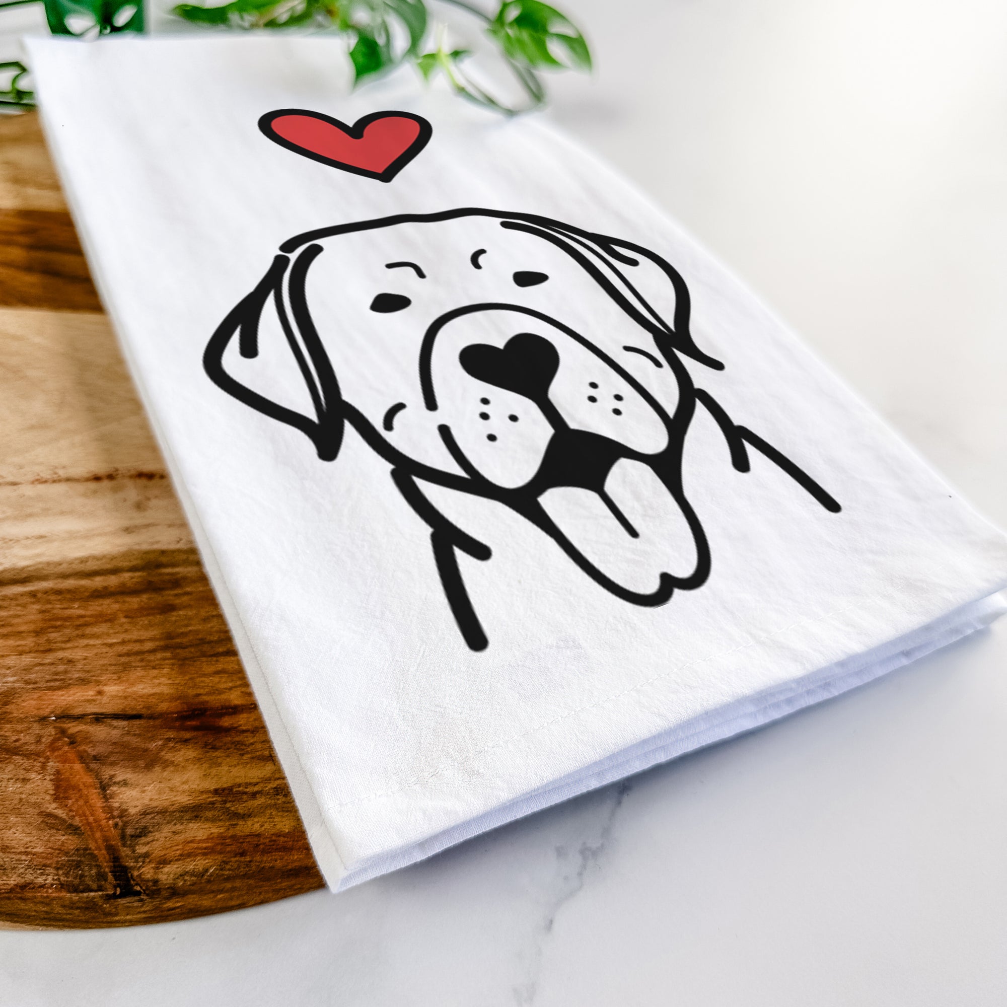 Love Always Labrador Retriever - Tea Towel