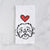 Love Always Shih Tzu - Leo - Tea Towel