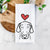 Love Always Great Dane - Lucy - Tea Towel