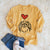 Love Always Japanese Chin - Macha - Heavyweight 100% Cotton Long Sleeve