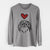 Love Always Japanese Chin - Macha - Heavyweight 100% Cotton Long Sleeve