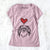 Love Always Japanese Chin - Macha - Women's Perfect V-neck Shirt