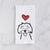 Love Always Maltese - Tea Towel