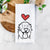 Love Always Golden Retriever - Maple - Tea Towel