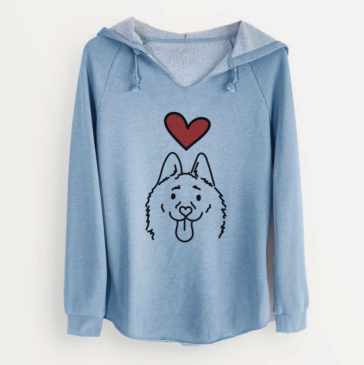 Love Always Schipperke - Meeko - Cali Wave Hooded Sweatshirt
