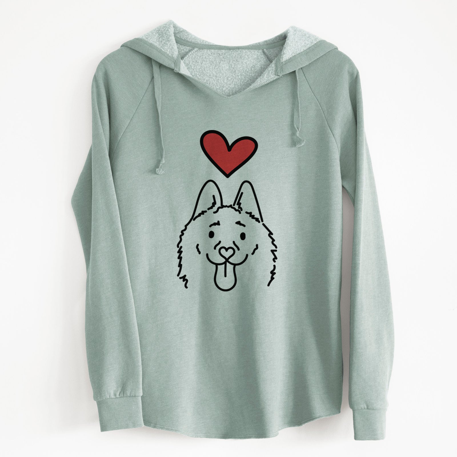 Love Always Schipperke - Meeko - Cali Wave Hooded Sweatshirt
