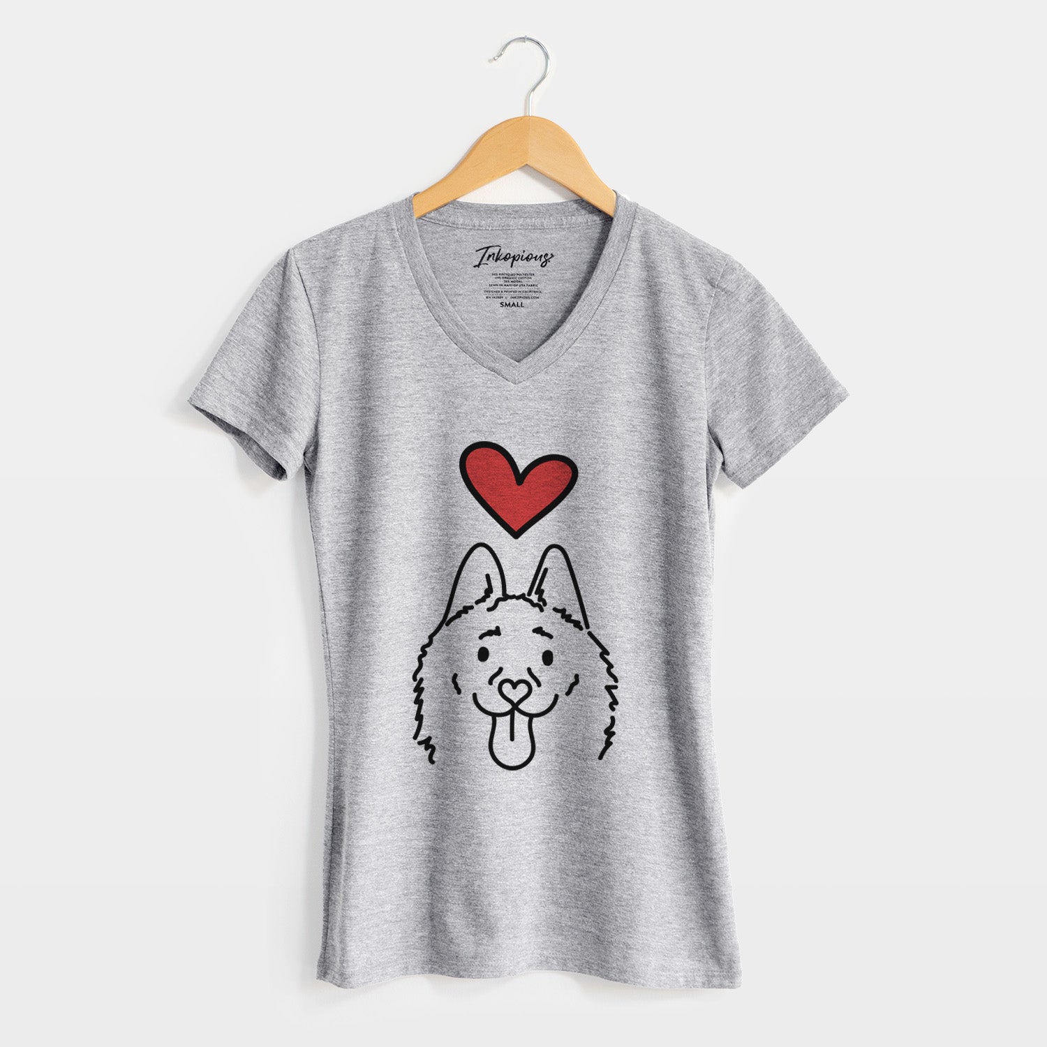 Love Always Schipperke - Meeko - Women's Perfect V-neck Shirt
