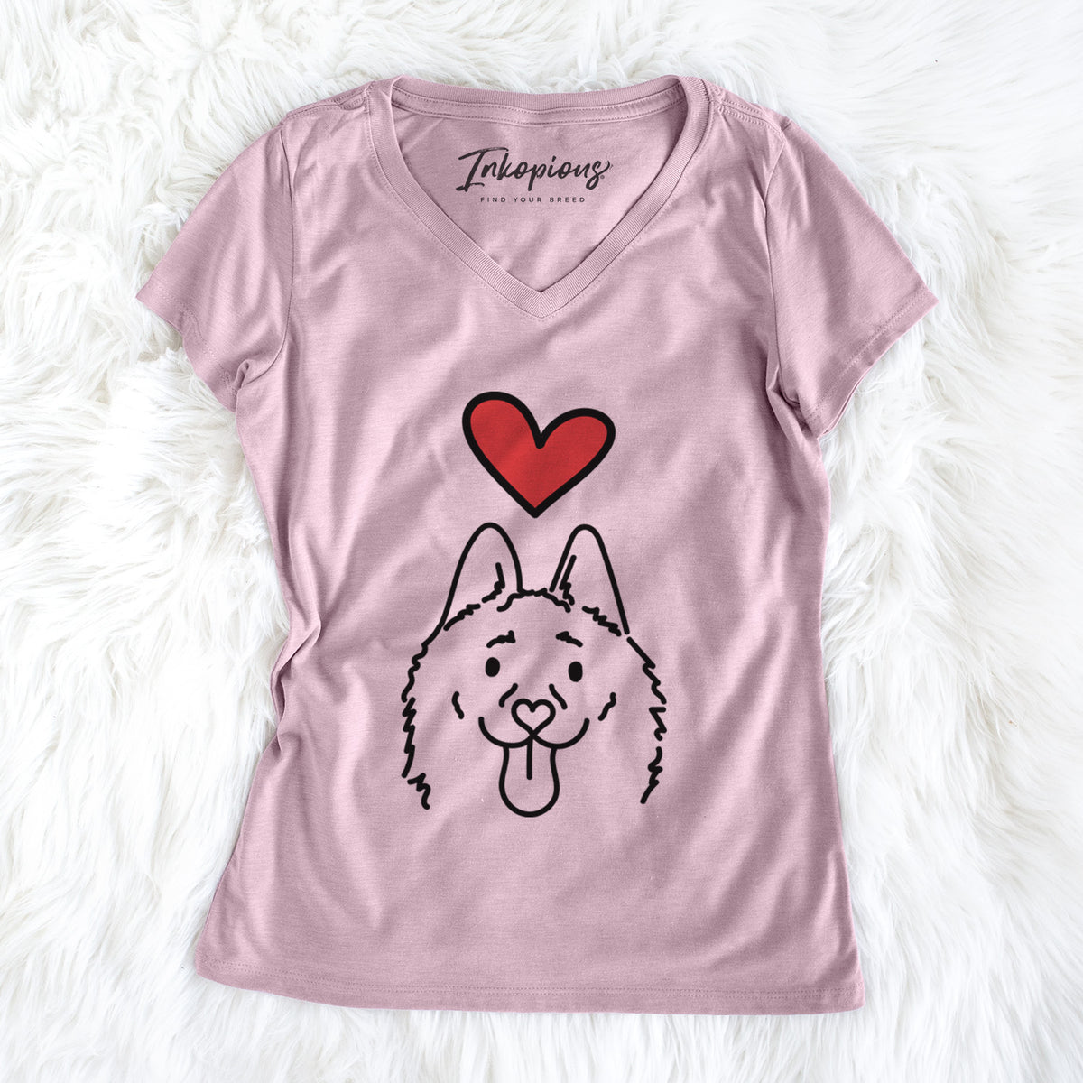 Love Always Schipperke - Meeko - Women's Perfect V-neck Shirt