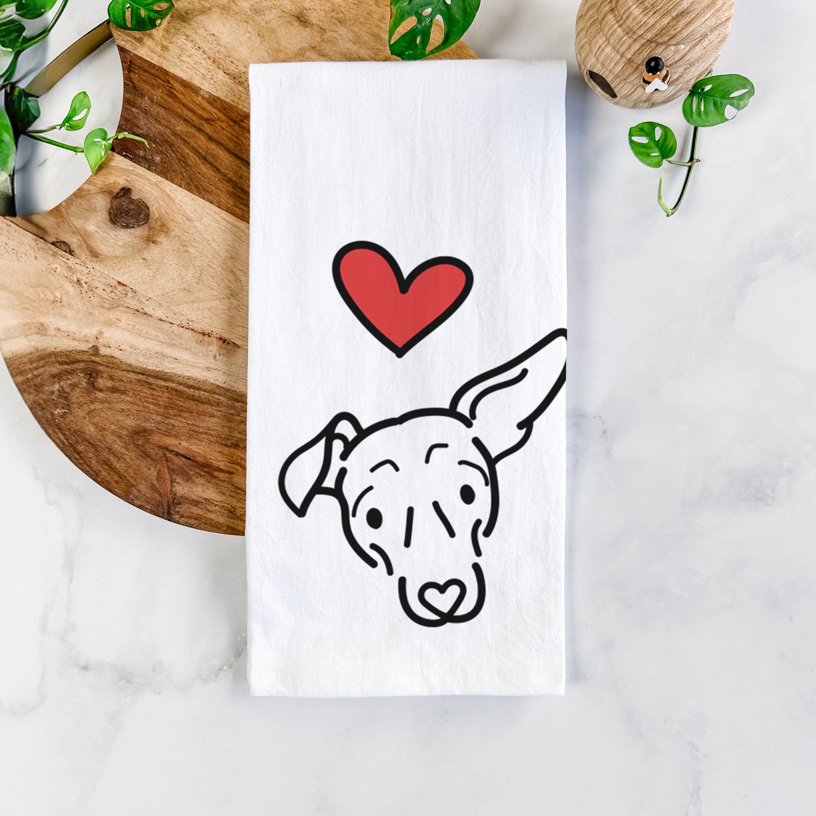 Love Always Mixed Breed - Millie - Tea Towel