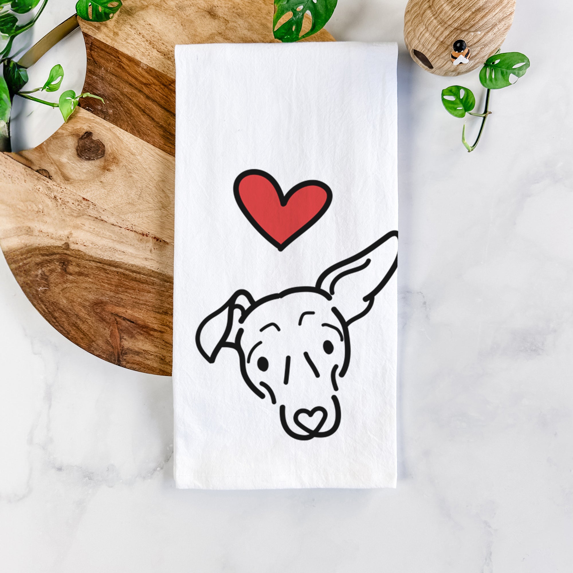 Love Always Mixed Breed - Millie - Tea Towel