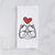 Love Always Persian Cat - Mila - Tea Towel