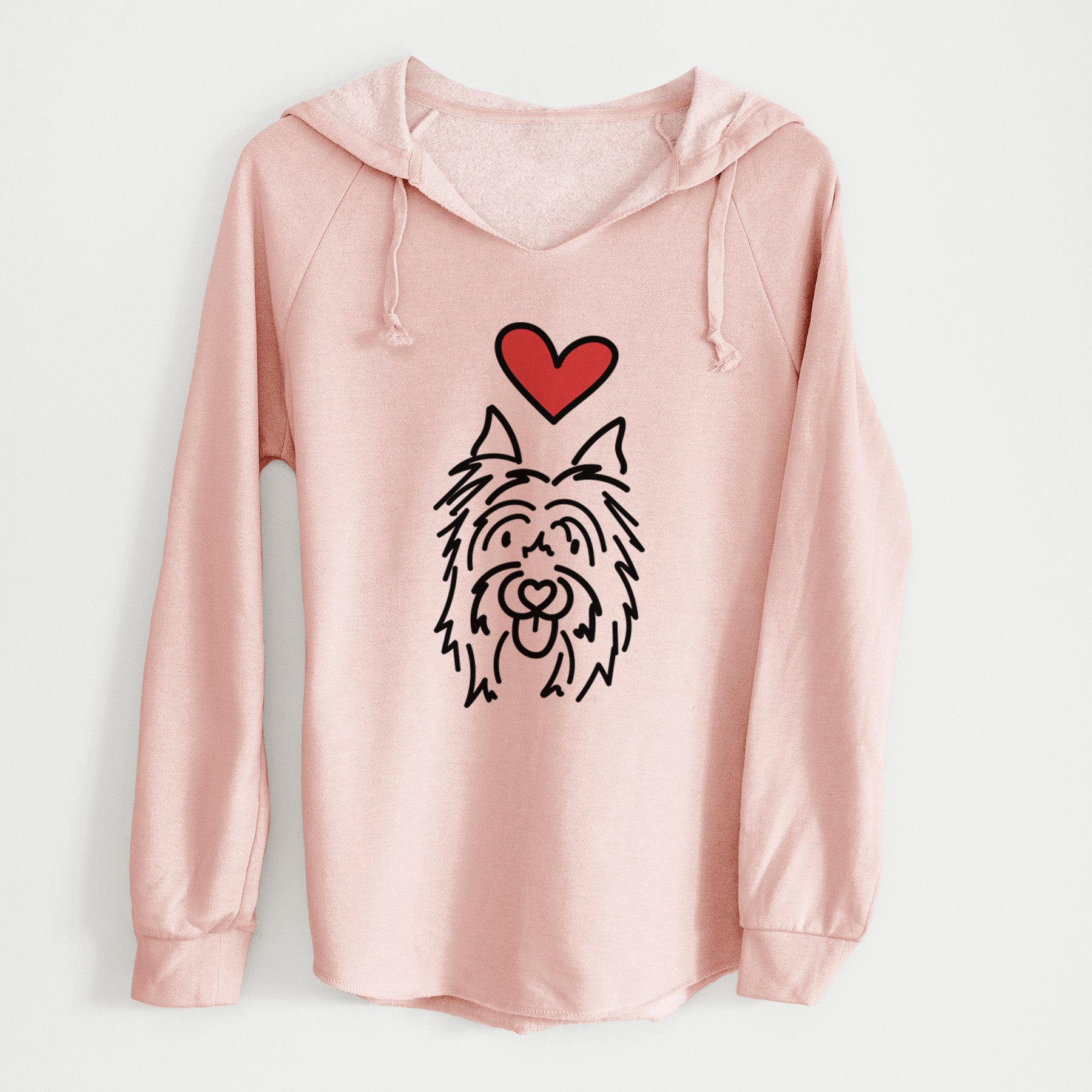 Love Always Silky Terrier - Monty - Cali Wave Hooded Sweatshirt