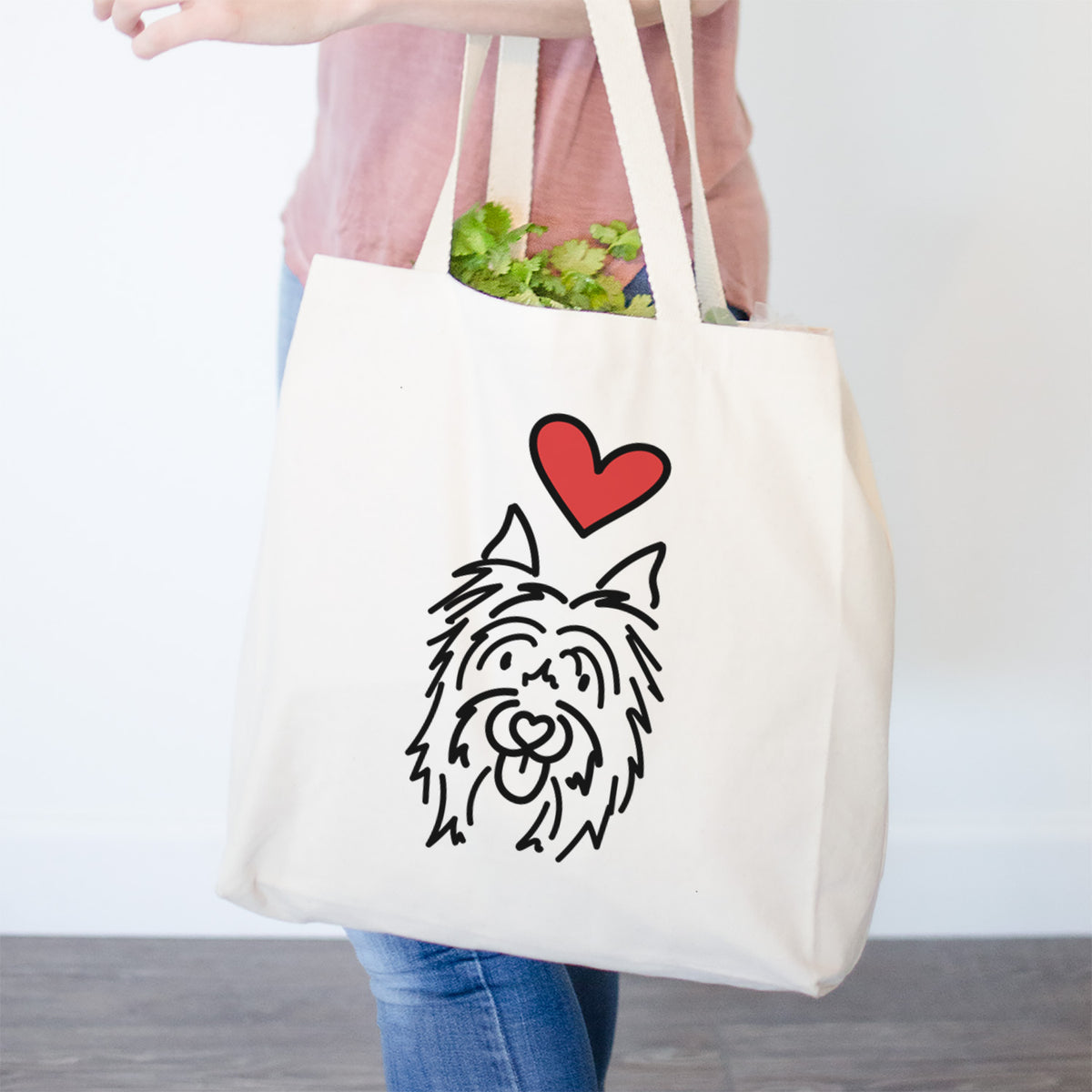 Love Always Silky Terrier - Monty - Tote Bag