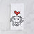 Love Always German Shepherd Mix - Morrison - Tea Towel