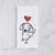 Love Always Dachshund - Moxie - Tea Towel