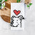 Love Always Pitbull Mix - Mr. Sir - Tea Towel