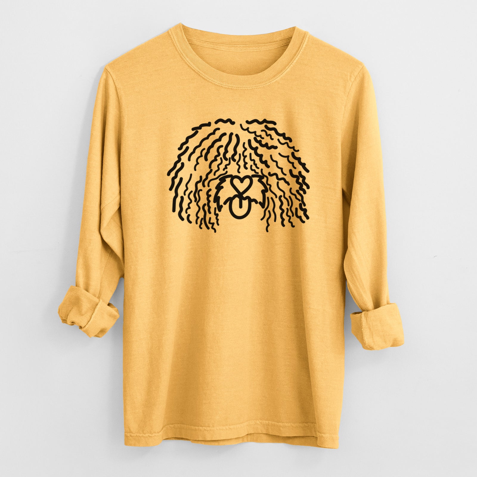 Love Always Spanish Water Dog - Alba - Heavyweight 100% Cotton Long Sleeve