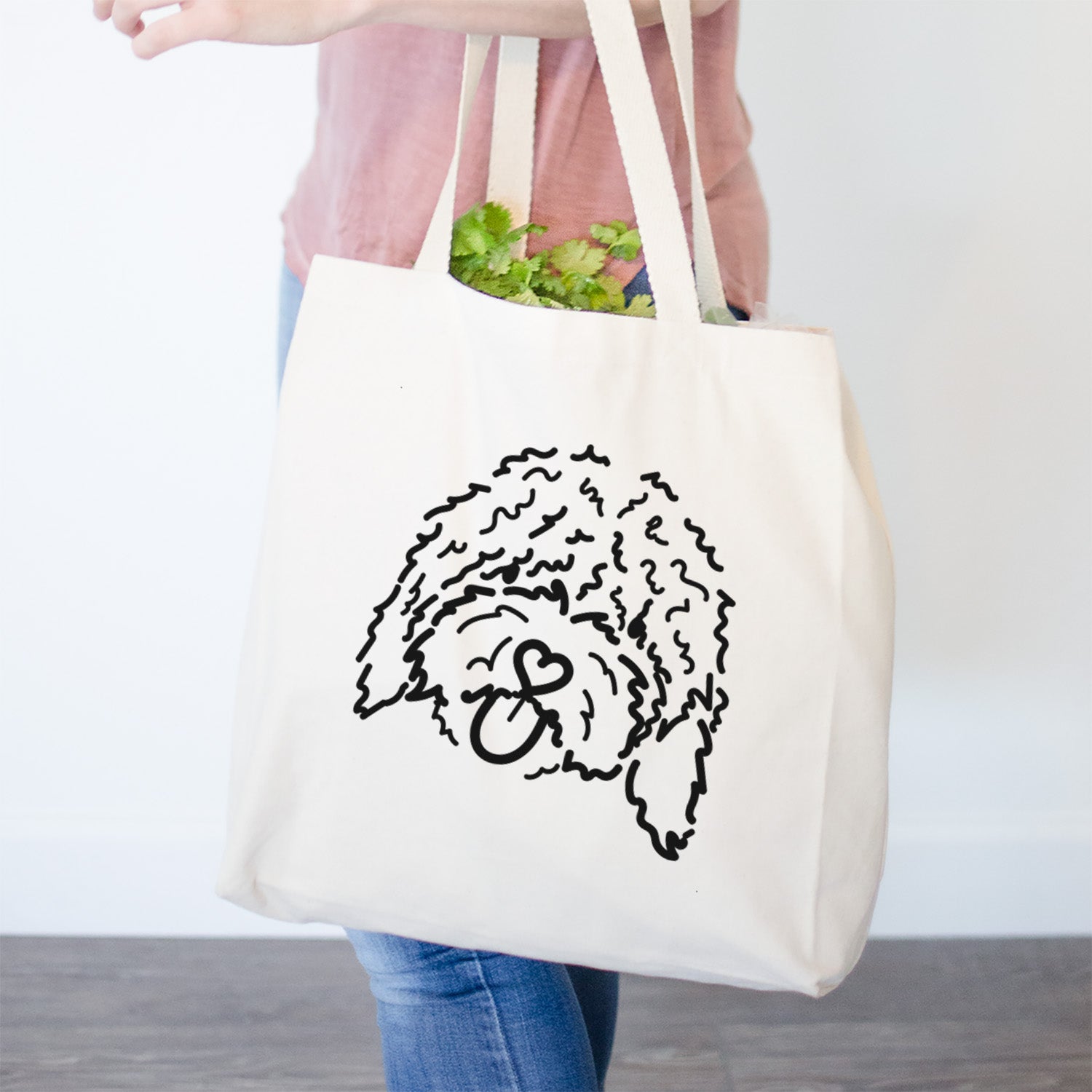 Love Always Spanish Water Dog - Antonio - Tote Bag