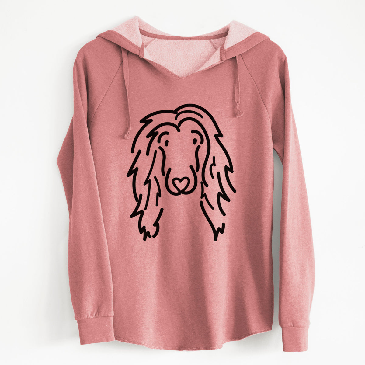 Love Always Afghan Hound - Asher - Cali Wave Hooded Sweatshirt
