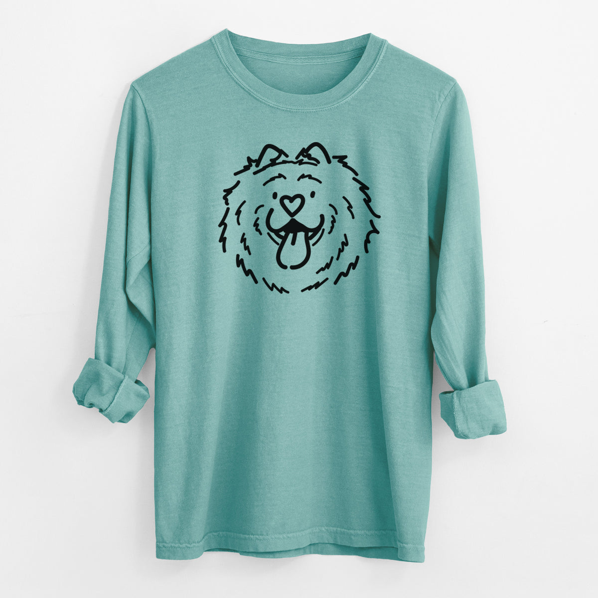 Love Always Chow Chow - Bear - Heavyweight 100% Cotton Long Sleeve