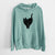 Love Always Black Cat - Bella - Unisex Pigment Dyed Hoodie