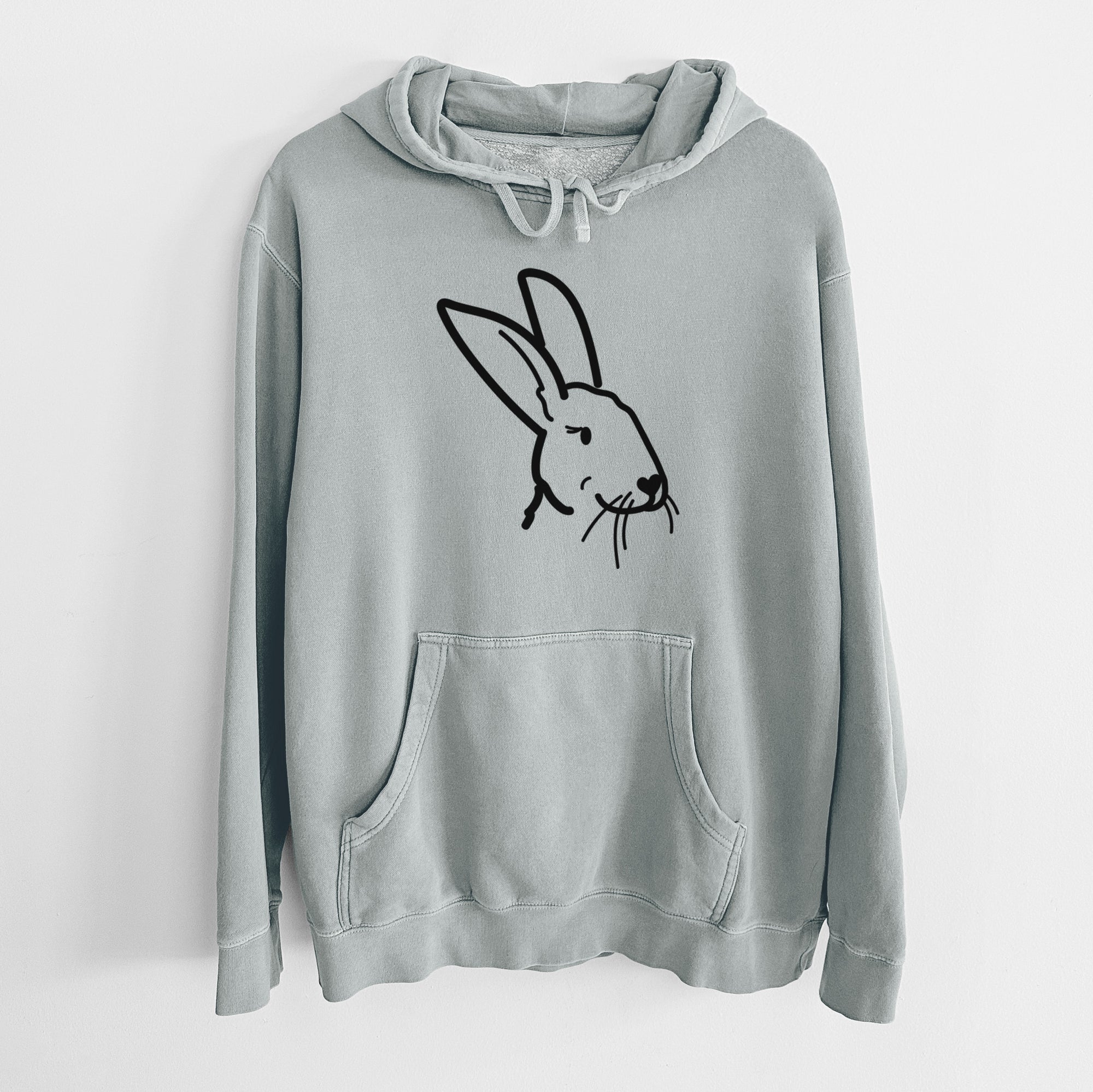 Love Always Rex Rabbit - Betsy - Unisex Pigment Dyed Hoodie