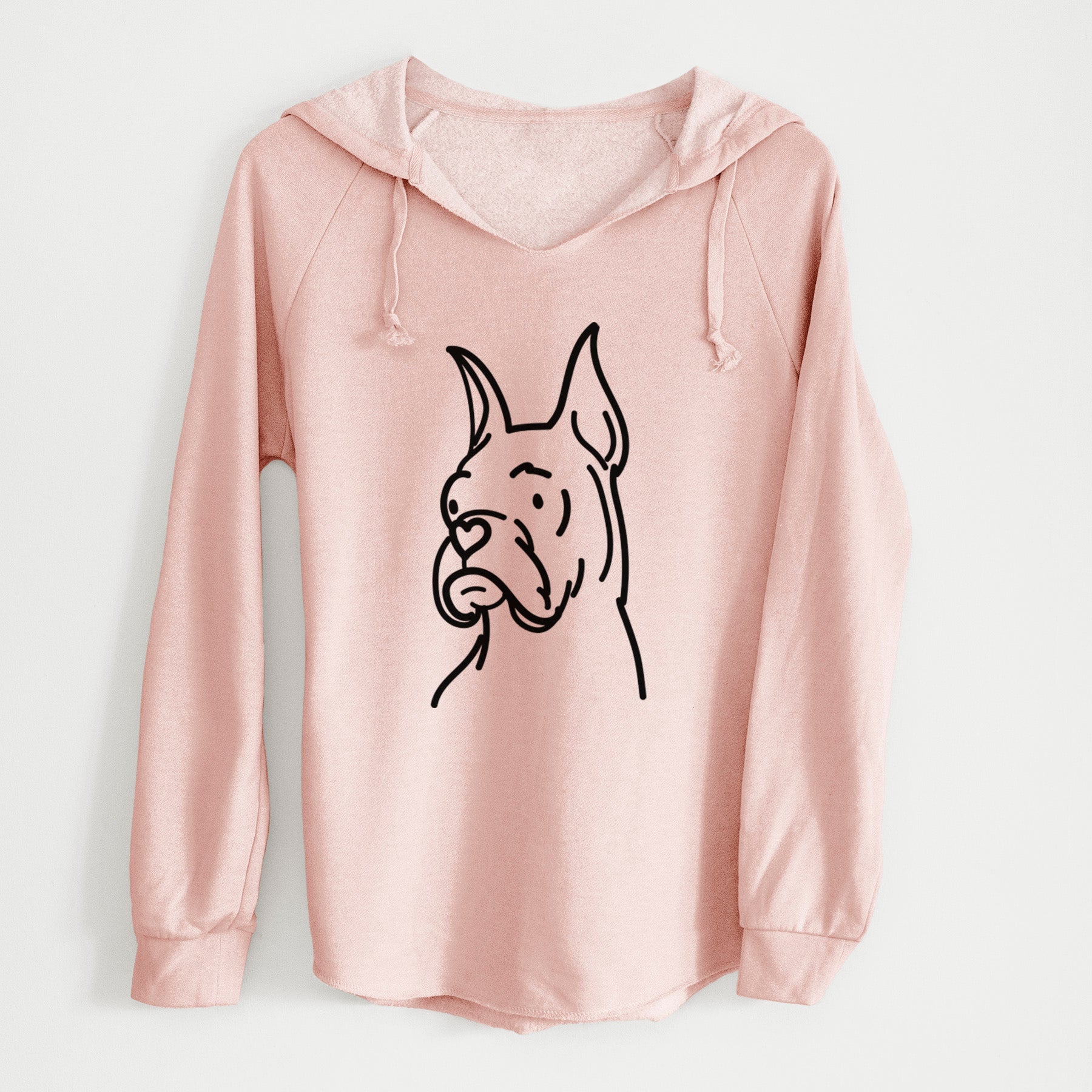 Love Always Rescue Boxer - Billy - Cali Wave Hooded Sweatshirt