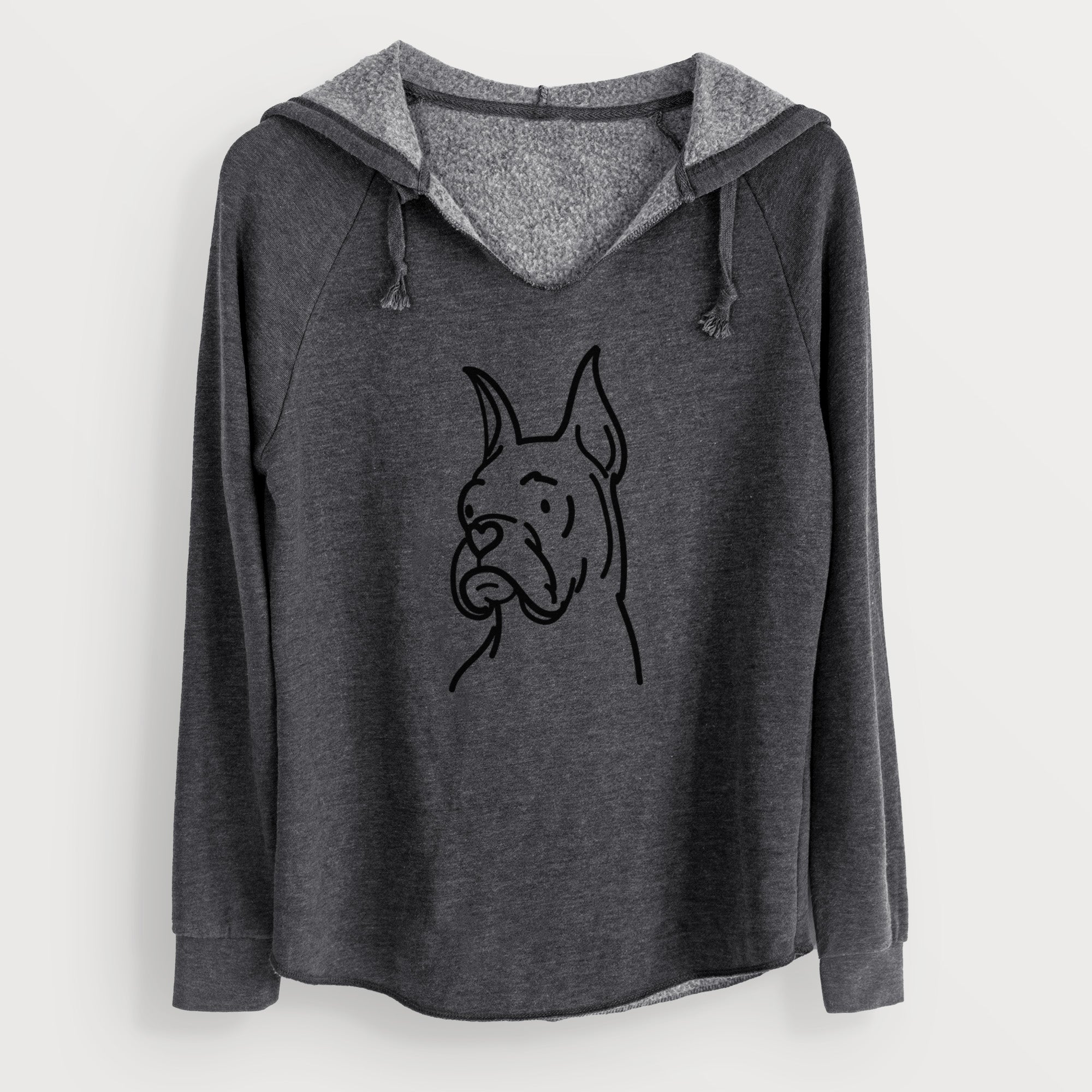 Love Always Rescue Boxer - Billy - Cali Wave Hooded Sweatshirt