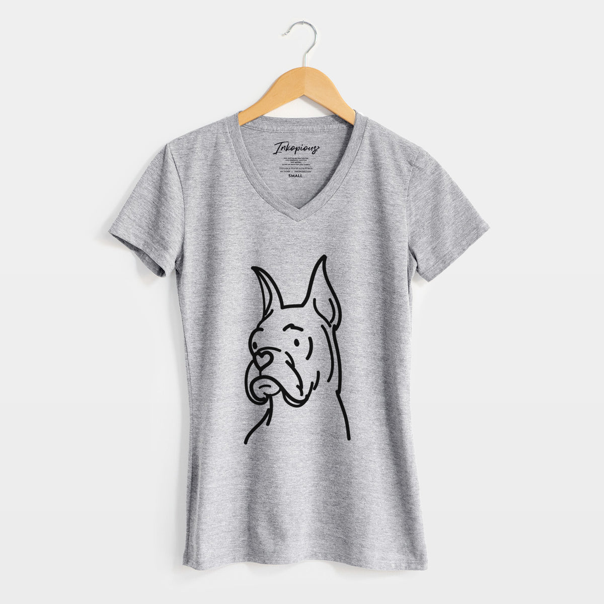 Love Always Rescue Boxer - Billy - Women's Perfect V-neck Shirt