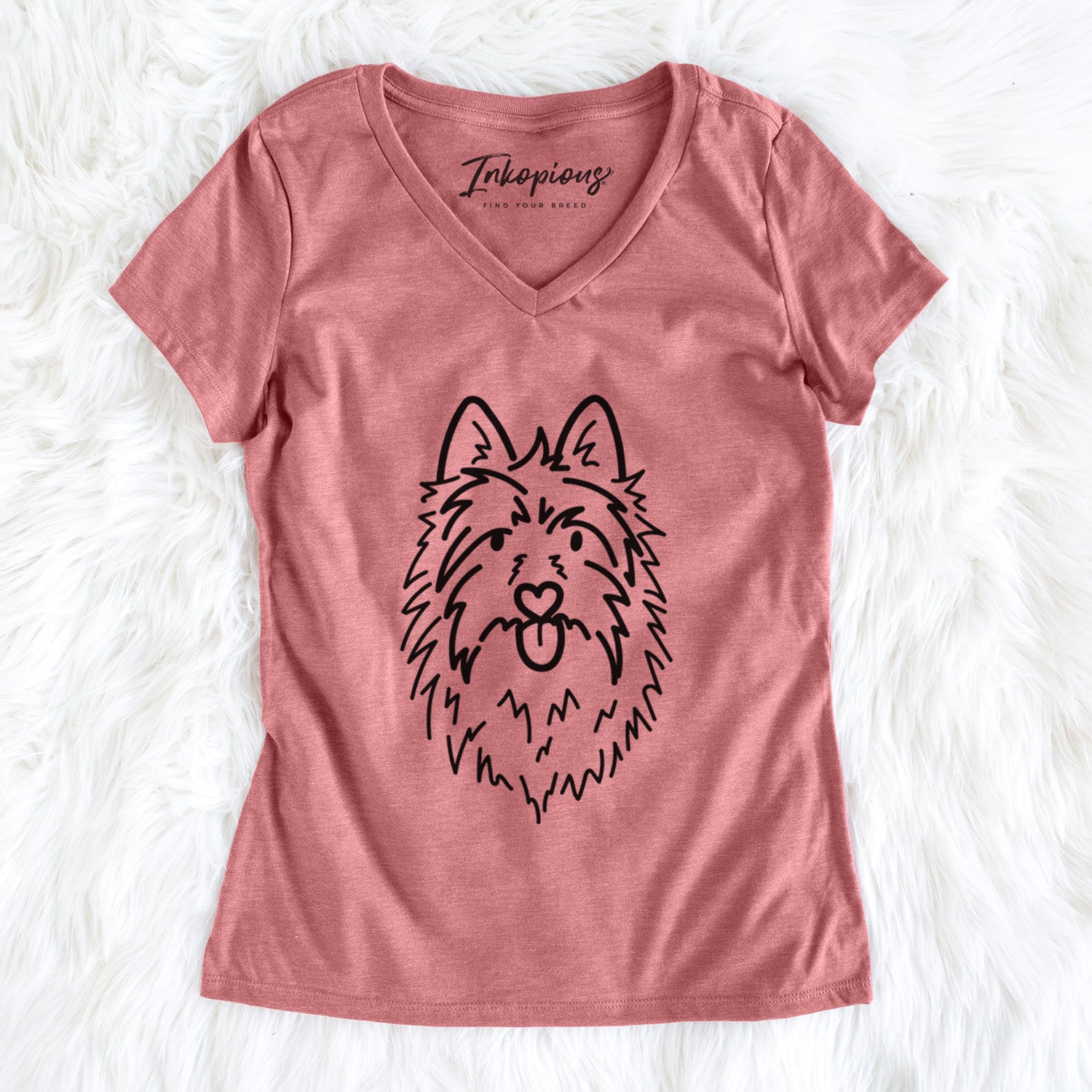 Love Always Australian Terrier - Digger - Women's Perfect V-neck Shirt