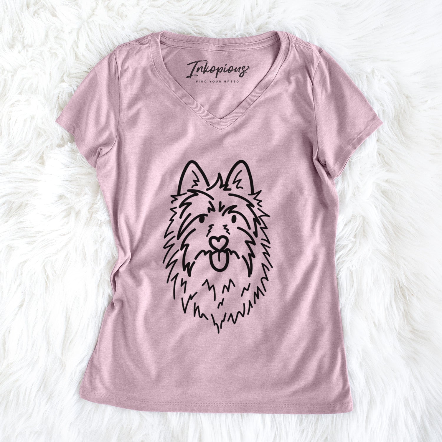 Love Always Australian Terrier - Digger - Women's Perfect V-neck Shirt