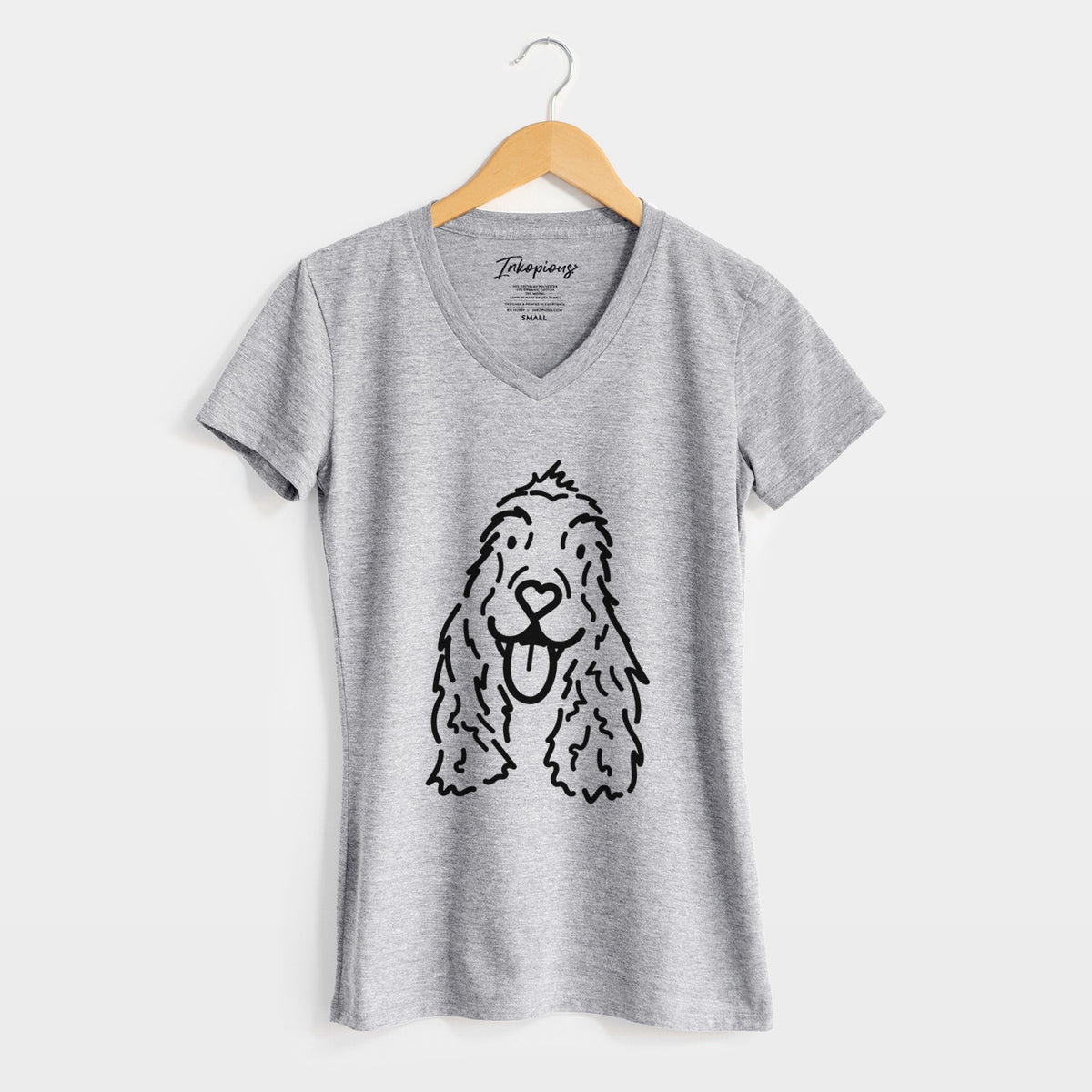 Love Always English Cocker Spaniel - Dolly - Women's Perfect V-neck Shirt