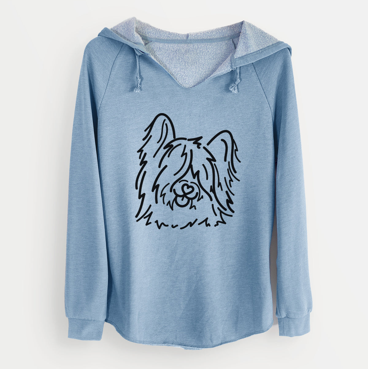 Love Always Skye Terrier - Dougal - Cali Wave Hooded Sweatshirt