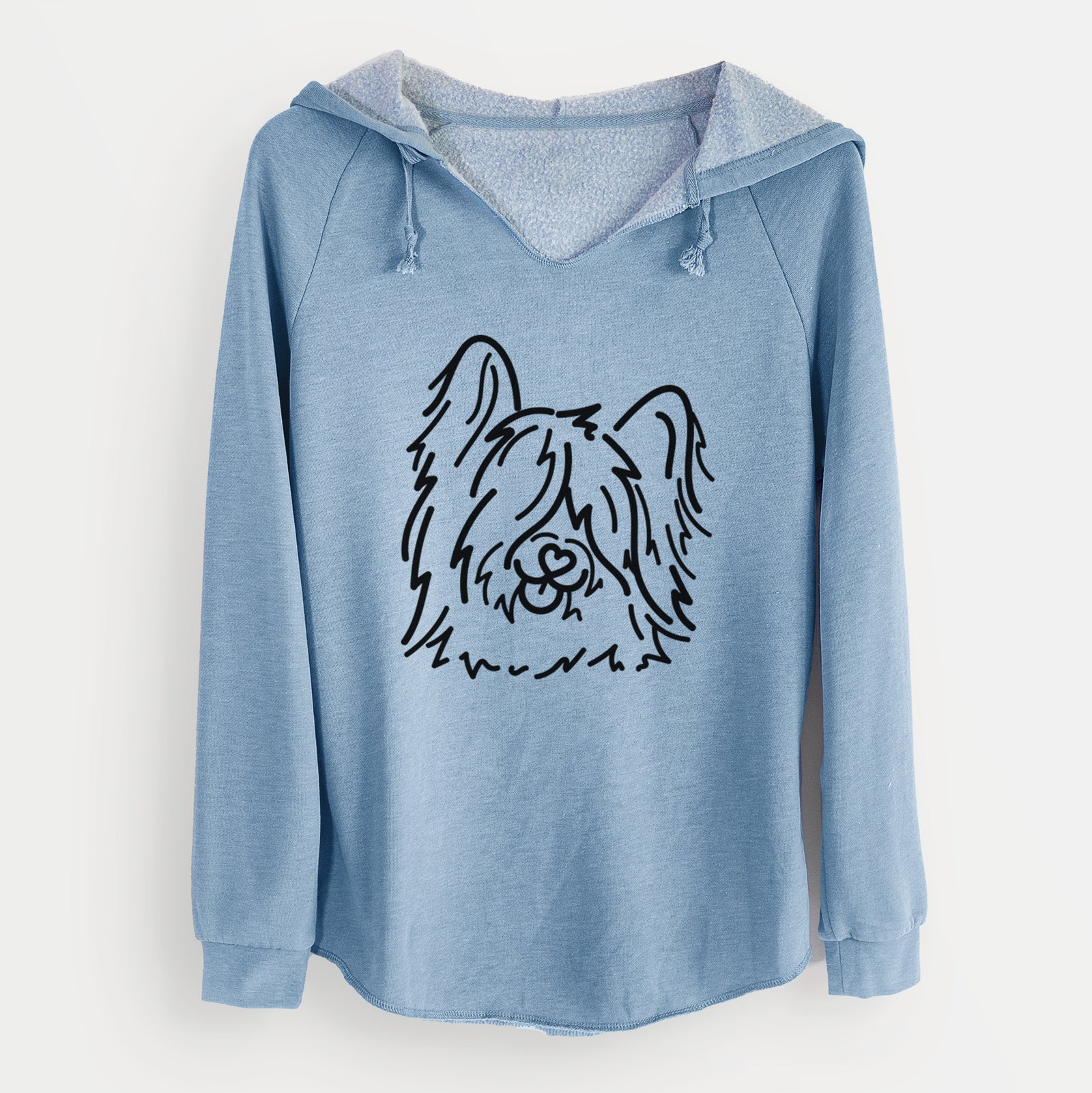 Love Always Skye Terrier - Dougal - Cali Wave Hooded Sweatshirt