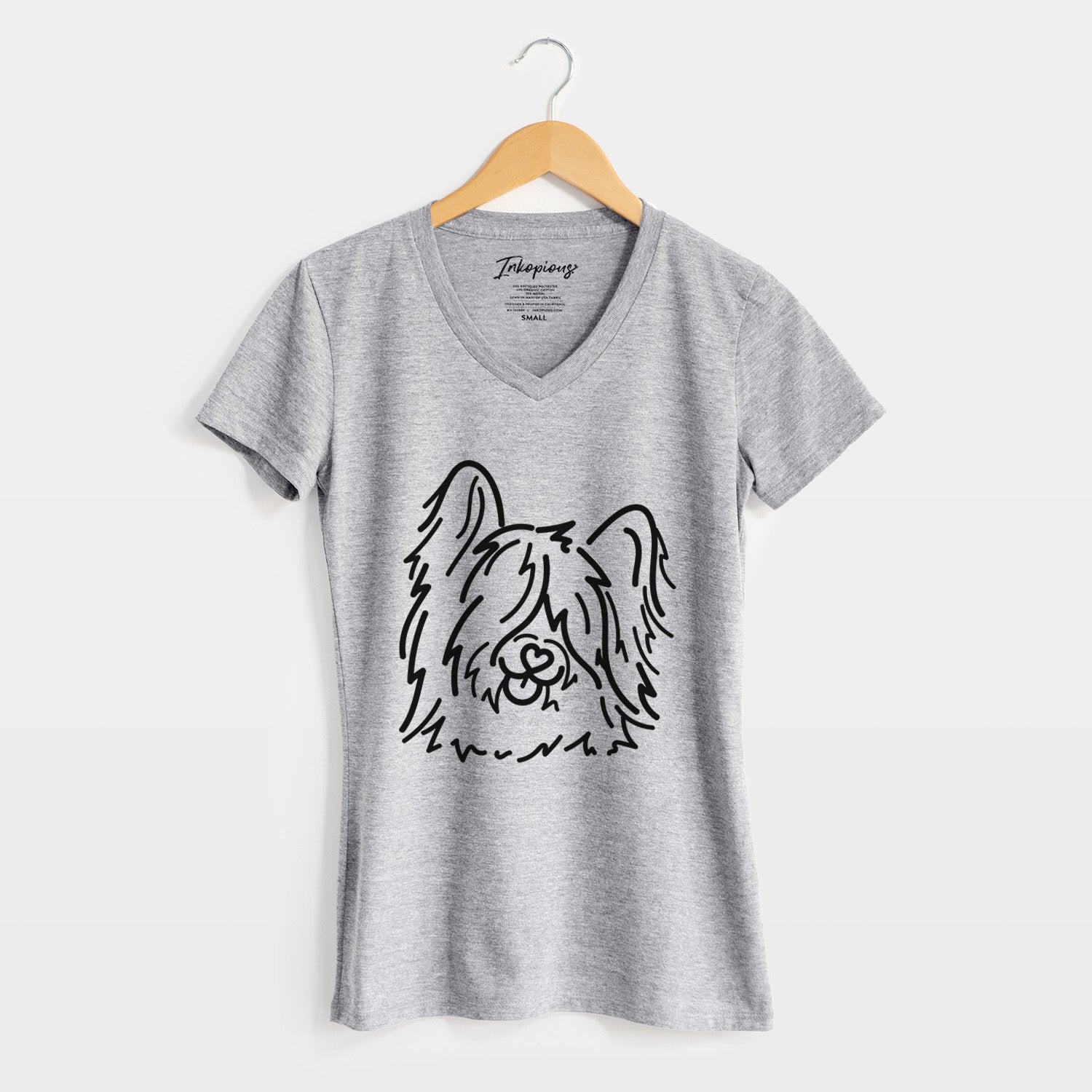 Love Always Skye Terrier - Dougal - Women's Perfect V-neck Shirt