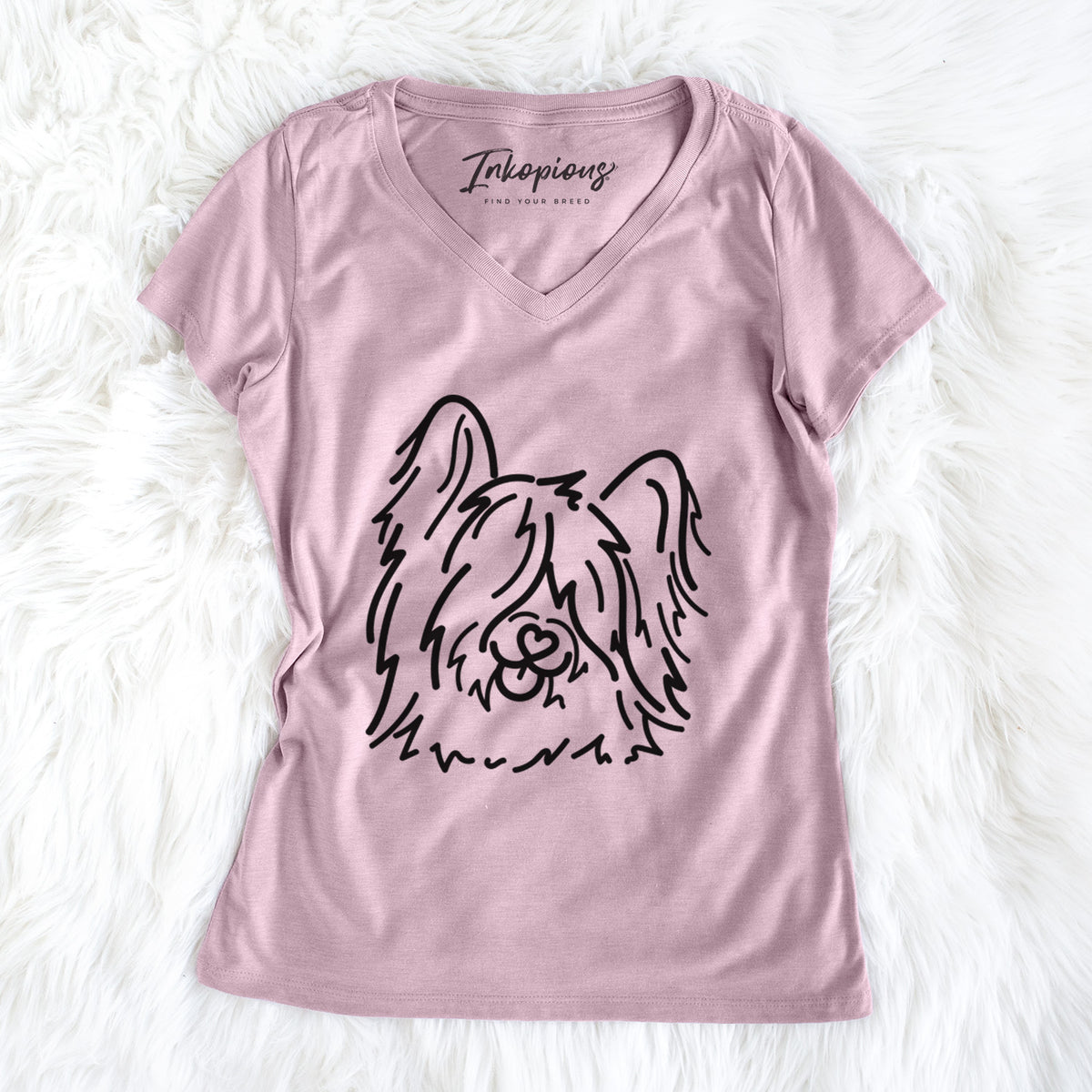 Love Always Skye Terrier - Dougal - Women's Perfect V-neck Shirt