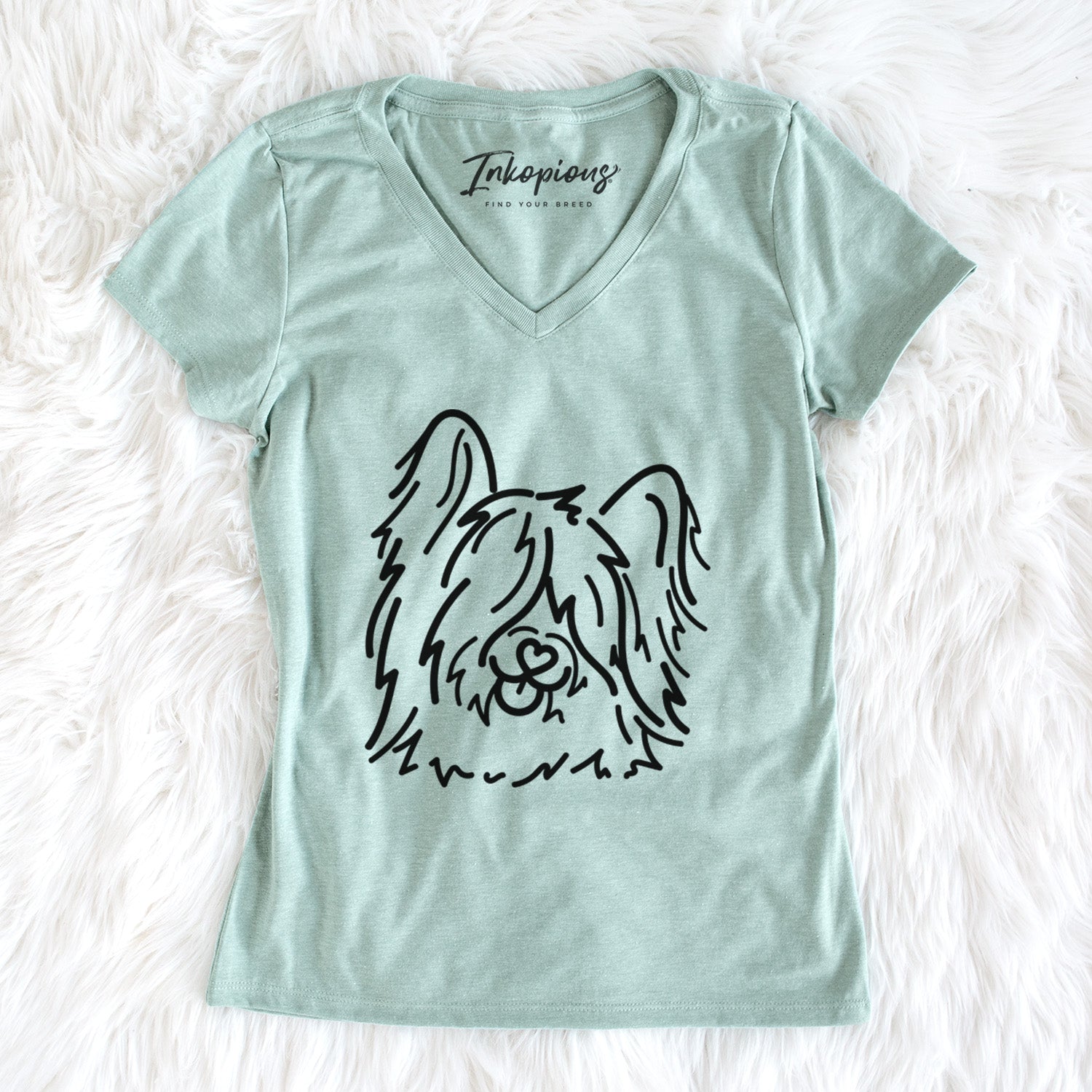 Love Always Skye Terrier - Dougal - Women's Perfect V-neck Shirt